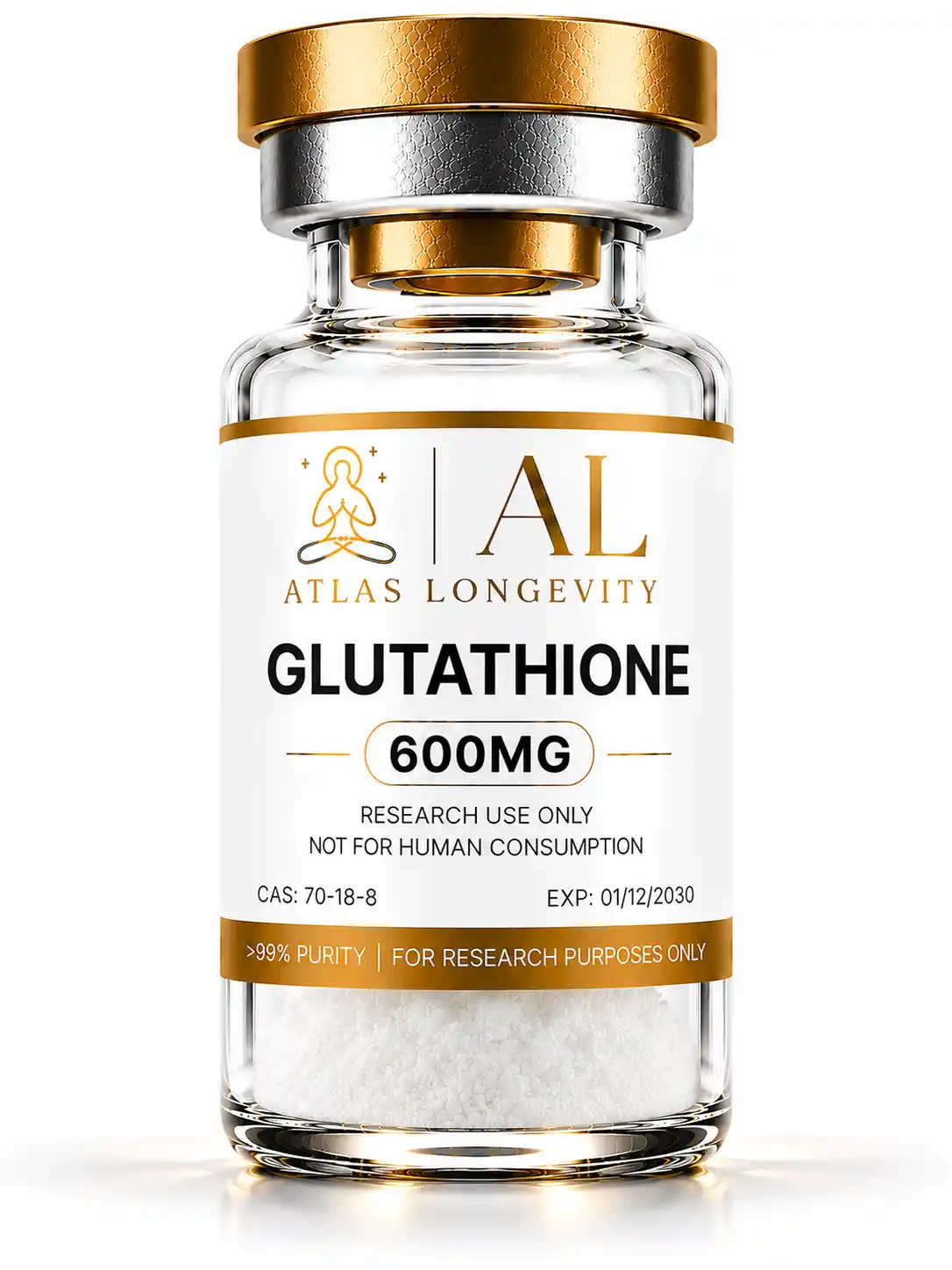 Glutathione 600mg (2) Glutathione 600mg - Image 1
