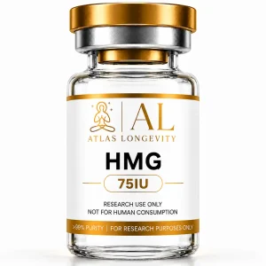 HMG 75IU Human Menopausal Gonadotropin vial Atlas Longevity Bali