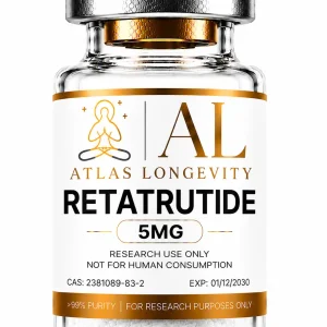 Retatrutide 5mg peptide vial for fat loss and appetite control in Bali