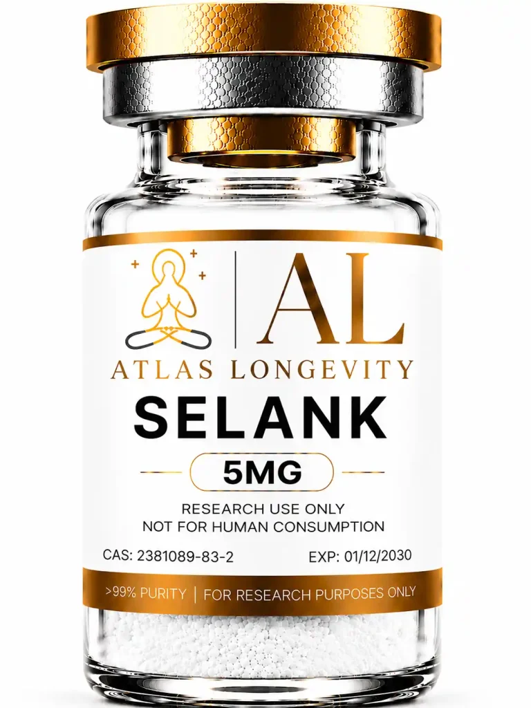 Selank 5mg peptide vial for calm focus and mental clarity in Bali - Cognitive enhancement peptides Bali for focus and mental clarity