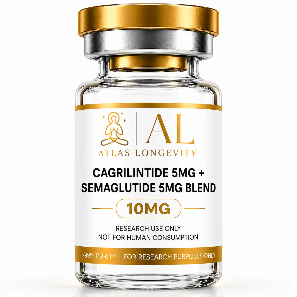 Cagrilintide + Semaglutide 10mg Blend – Atlas Longevity Cagrilintide 5mg Semaglutide 5mg Blend 10mg Atlas Longevity Bali