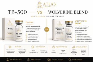 TB-500 vs Wolverine Blend comparison guide explaining recovery peptides in Bali and Indonesia