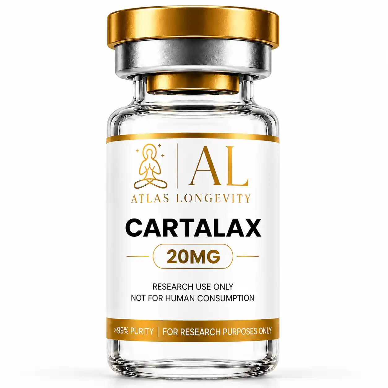 Cartalax 20mg Bali – Atlas Longevity Cartalax 20mg peptide vial Atlas Longevity Bali