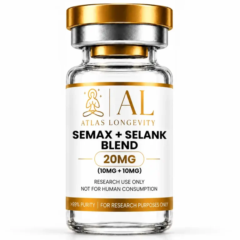 Semax 10mg + Selank 10mg 20mg Blend Atlas Longevity Bali