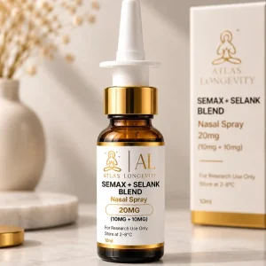 Semax 10mg + Selank 10mg Blend Nasal Spray 20mg Atlas Longevity Bali