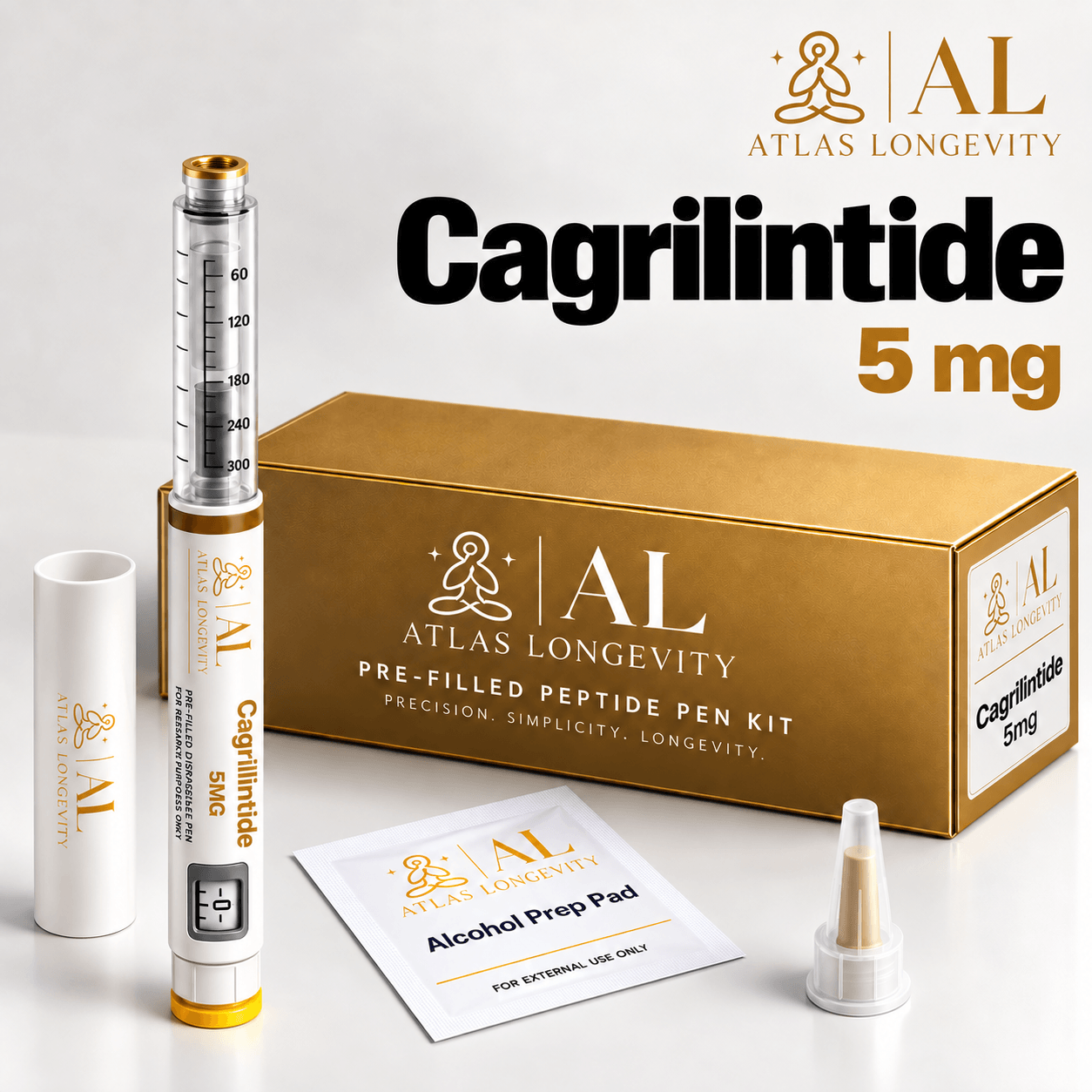 Cagrilintide 5mg (2) Peptide Pen Bali (1) (1) Cagrilintide 5mg - Image 1