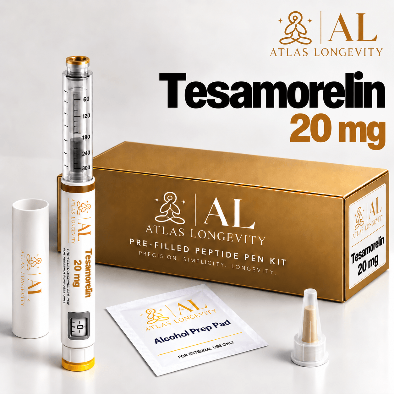 TESAMORELIN 20mg (2) Peptide Pen Bali (2) Tesamorelin Pen - Image 1